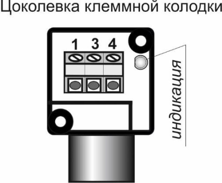 Датчик индуктивный бесконтактный И13-NO-PNP-K(Д16Т, с регулировкой)