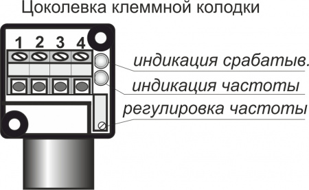 Датчик контроля скорости ИДС50-NO/NC-PNP-K-50(Л63)