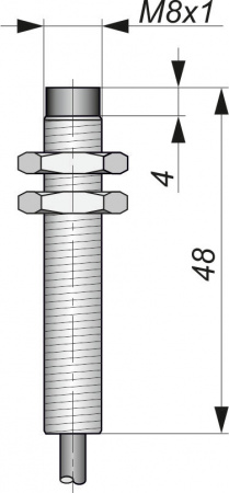 Датчик бесконтактный индуктивный взрывобезопасный стандарта "NAMUR" SNI 82-2,5-L-3